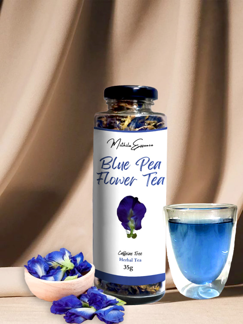 BLUE PEA FLOWER TEA , BUTTERFLY PEA TEA, FLOWER TEA, ORGANIC FLOWER TEA, BLUE TEA, CAFFEINE  FREE TEA , HERBAL TEA, BUY TEA